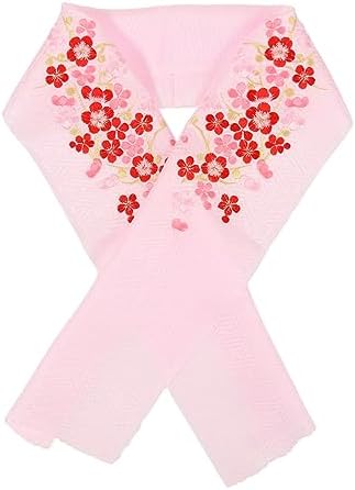 Amazon | 七五三 半衿 刺繍 半襟 日本製 [なごみや] 子供用 正絹